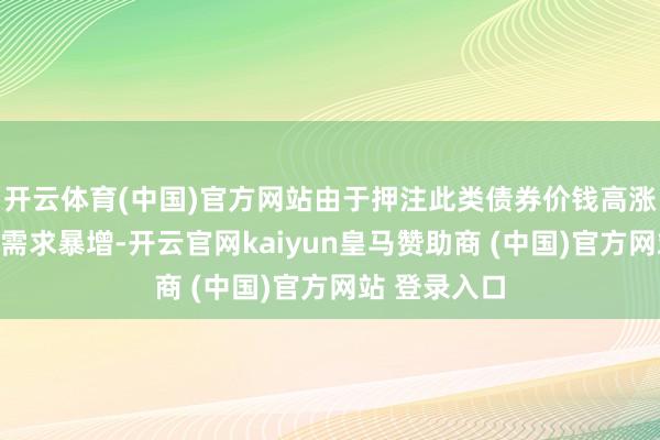 开云体育(中国)官方网站由于押注此类债券价钱高涨的看涨期权需求暴增-开云官网kaiyun皇马赞助商 (中国)官方网站 登录入口